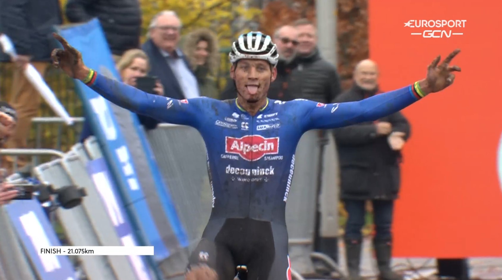 Coupe Du Monde Hulst Mathieu Van Der Poel En D Monstration Pour Son