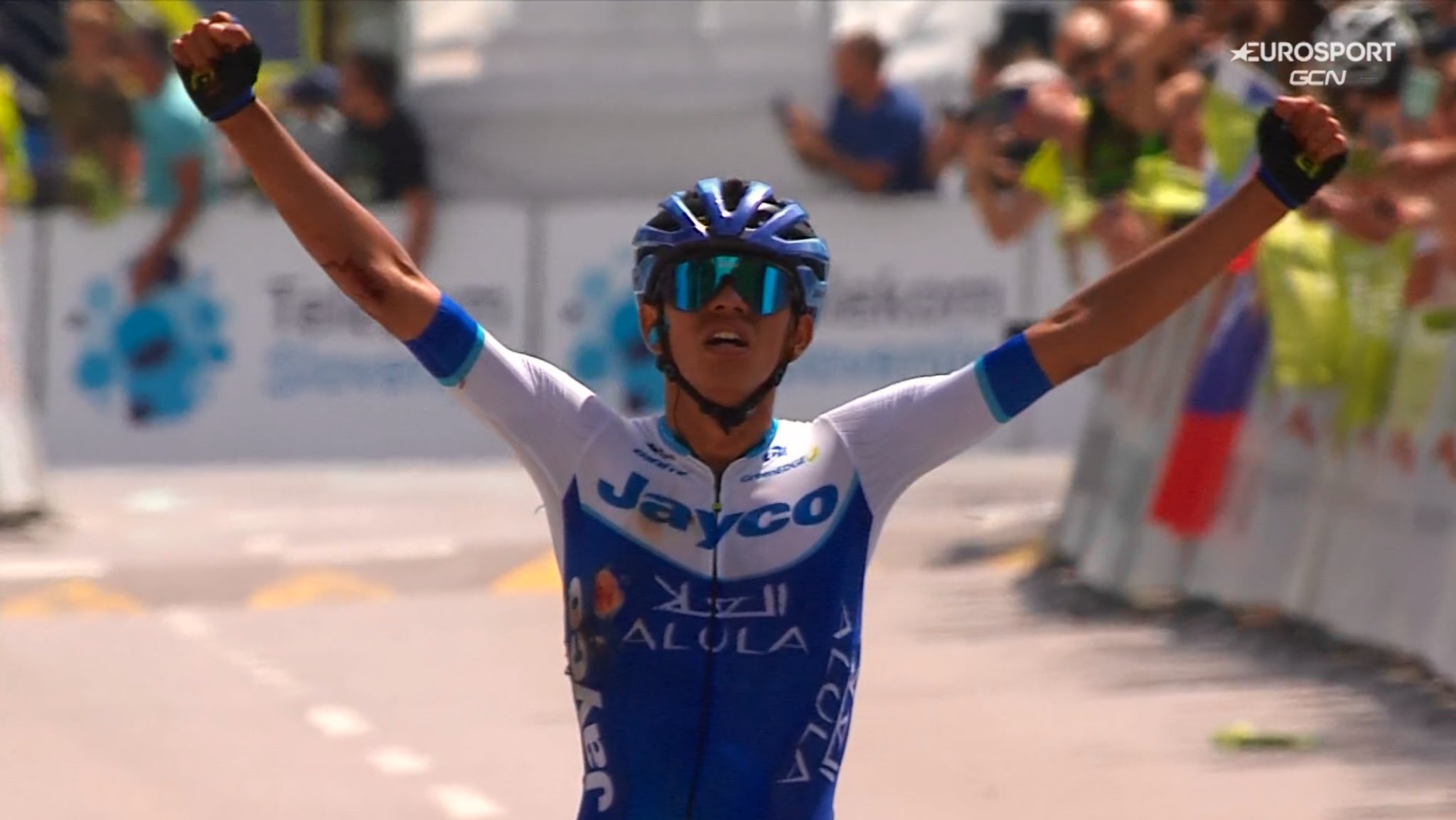 Tour de Slovénie Jesús David Peña en solitaire sur la 4ème étape