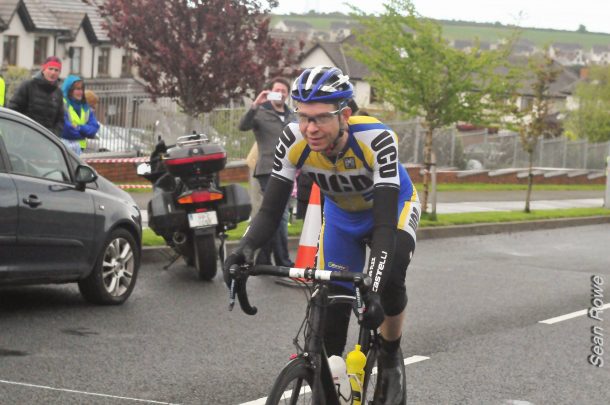 Greg Swinand (UCD) leader du Tour d'Ulster avant la dernière étape demain (Photo Sean Rowe)