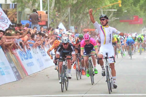 Fernando Gavira bat Mark Cavendish (Photo Tour San Luis