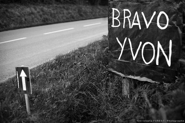 Bravo Yvon, Bravo à tous ces inconnus (photo Christophe Forest) 