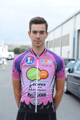 Dylan Foley avait déjà roulé un été avec Hennebont Cyclisme
