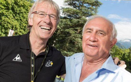 Avec un autre monument du Tour Jean Paul Ollivier