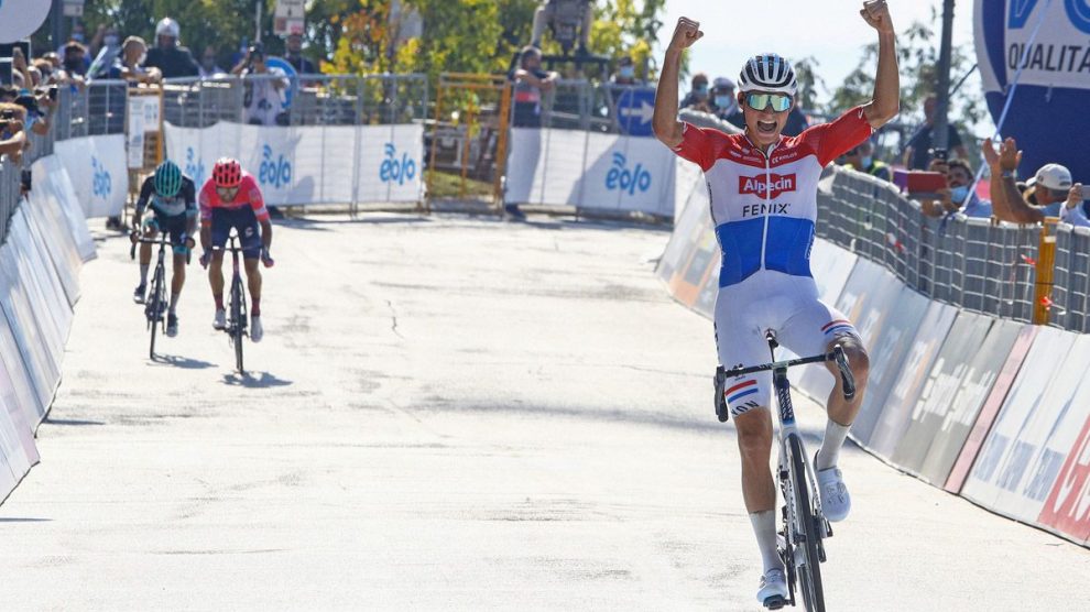 Mathieu van der Poel remporte la 7ème étape de Tirreno ...