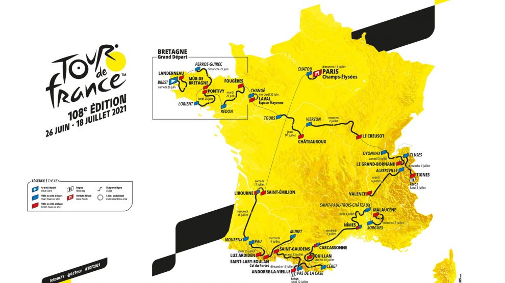 Le Tour de France 2021 dévoilé - Be Celt