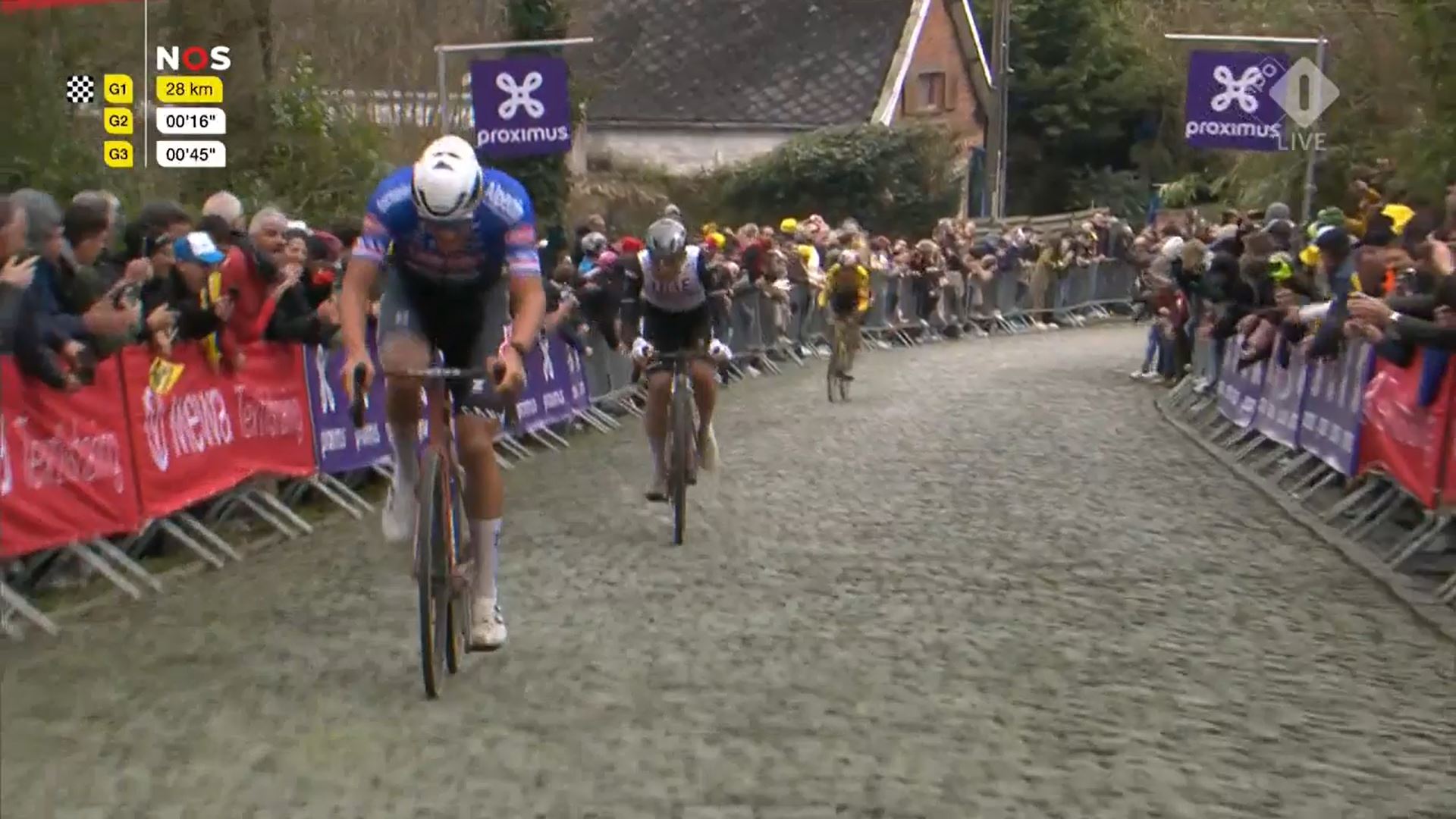 Mathieu van der Poel "Tadej était trop fort aujourd'hui"